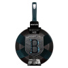 BERLINGERHAUS Pánev s mramorovým povrchem 24 cm Metallic Line Aquamarine Edition BH-1871