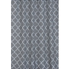BISK Erga Peva, sprchový záves 180x200cm, polyester, šedá vzor Orient, ERG-06854