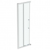 Ideal Standard i.Life Posuvné sprchové dvere, dvojdielne, 70 cm, silver bright/číre sklo T4854EO