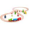BIGJIGS TOYS Bigjigs Rail Dřevěná vláčkodráha osmička