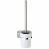 WENKO WC kefa Bez vrtania TurboLoc QUADRO kovovo lesklá 36 x 10 x 12 cm