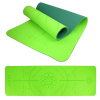 LIFEFIT YOGA MAT RELAX DUO, 183x58x0,6cm, zelená