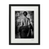 Atelier - Petr Vydra Umelecké fotografie Akty - Odchod v čiernobielej (čierny rám), Velikost a varianta fotografií Bílý rám 30 x 40 cm ( pasparta 21x 30 cm )