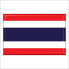 Magnetka vlajka Thajsko