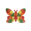 Vzdělávací drevené puzzle motýľ var.3