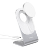 Bezdrôtová nabíjačka s rukoväťou Choetech T518-F+H046, 15 W (biela)
