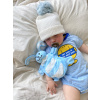 Usínáček a strážce dudlíku Sleepytot Bunny - Modrý Zajíček