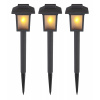 GLOBO LED solárna lampa 33577-3 sada 3 ks
