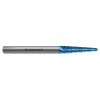 Karnasch 115087010 | L (KEL) -Kužeľová zaoblená fréza HP-1 3,0x14x3-38/8°mm, povlakované