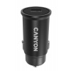 Canyon CNS-CCA20B, univerzálna autonabíjačka, 1xUSB-C, 20W PD, 4 úrovne ochrany, čierna