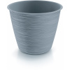 Prosperplast FURU Kvetináč 19,5cm, 2,8l, svetlo šedá DFO200