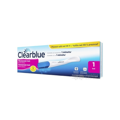 Tehotenský test Clearblue Rýchla detekcia 1x1 ks