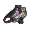Julius-K9 IDC Powerharness Leaf2 - postroje najvyššej kvality, postroj pre psov so zaujímavým vzorom - Mini-Mini