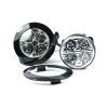 LED denné svietenie 12/24V - 4x LED / 70mm / okrúhle