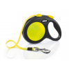 Vodítko FLEXI Neon S 5m/15kg Pásik