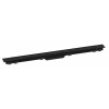 Hansgrohe RainDrain Match Plus Sprchový žľab 90 cm, s roštom, matná čierna 56216670-HG