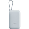 Xiaomi Power Bank 10000mAh (Integrated Cable) Ice Blue GL 58478