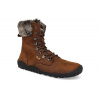 Koel4kids Levi Tex Lambswool zimné barefoot topánky chocolate