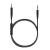 kwmobile Headphone Cable pro Bose QuietComfort 35 - 140cm náhradní Cord with Microphone + Volume Control - černá (kwmobile Headphone Cable for Bose QuietComfort 35 - 140cm Replacement Cord with Microp