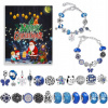 Stojací adventný kalendár – obdĺžnikové šperky