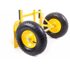 Rudla G21 Profi, 300 kg, nafukovacie kolesá, žltá