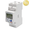 Qoltec 50882 Jednofázové elektronické počítadlo | měřič spotřeby energie na DIN lištu | Wifi | TUYA | 230V | LCD |
