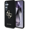 Guess PU Grained 4G Metal Logo kryt Samsung Galaxy S25 čierny 57983124089