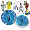 DIGITÁLNA TLAČ Opłatek na tort CRISTIANO RONALDO CR7 LOPTA + TEXT ZADARMO 4