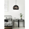 Závesná stropná lampa 1X40W E27 čierna JOLINA