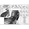 KAPPA KR116M RÁM KUFRA SUZUKI GSR 600 (06-11)