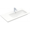 Villeroy & Boch Venticello - Umývadlo nábytkové 100x50 cm, s prepadom, otvor na batériu, CeramicPlus, alpská biela 4134R1R1