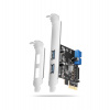 AXAGON řadič do PCIe pro 2x USB Typ-A / 2x USB interní / USB 5Gbps / PCEU-232RS / SP & LP / čip Renesas (PCEU-232RS)
