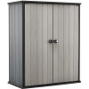 Keter Duotech High Store Plus šedá 140 x 170,4 x 73,6 cm