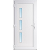 Soft Lacné biele vstupné plastové dvere Julie