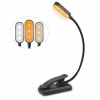 FLEXIBILNÁ LED LAMPA S KLIPOM NA ČÍTANIE