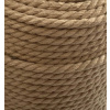 Prírodná jutová šnúra 3x0,75 kábel v opletení 1m
