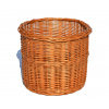 Kôš, košík - Prútená kvetinová hrniec prútený prútený 21 cm (Prútená kvetinová hrniec prútený prútený 21 cm)