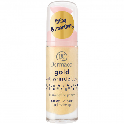 Dermacol Gold Anti-Wrinkle omladzujúca báza pod make-up, 20 ml