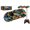 Teddies Auto RC závodné 27MHz plast 20cm na batérie so svetlom 3 farby