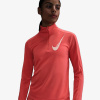 Nike Swoosh Womens 1/2-Zip Running HJ2225-814 ružová