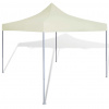 zahrada-XL Krémový skladací párty stan 3 x 3 m 41463