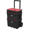 Sada boxov Keter® 250927 Stack´n´roll mobilný systém, 525x411x930 mm, na náradie