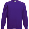 Fruit of the Loom Mikina Classic Raglan Sweat, raglánová COT16221635005-purple 2XL Purpurová