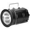 Lampa Strend Pro Camping CL102, LED, 80 lm, 1200 mAh, efekt plameňa, kempingové svietidlo, solárne nabíjanie ,USB výstup