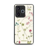 Lesklý kryt Mobiwear Glossy - Xiaomi Redmi Note 13 Pro Plus 5G - G035G - Tenké rostlinky s květy (Prémiové lesklé pouzdro, obal, kryt Mobiwear Glossy na mobil Xiaomi Redmi Note 13 Pro Plus 5G - G035G