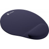 Podložka pod myš ergonomická gelová Natec MARMOT, tmavě modrá, 245x225 mm NPF-2182