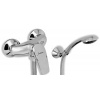 Novaservis Metalia 57 sprchová batéria s príslušenstvom 100 mm Chróm 57065,0