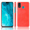 Kožený kryt na Honor 9X Lite - Červená