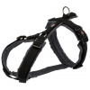 Trixie Premium trekingový postroj černá/grafit S-M:hruď:44-53 cm/20 mm