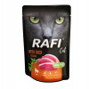 Dolina Noteci Rafi vlhké krmivo pre mačky s kačicou 100 g, bez obilnín
